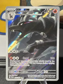 Houndoom 066/064 Pokemon TCG Sv: Shrouded Fable Illustration Rare Holo - Image 1