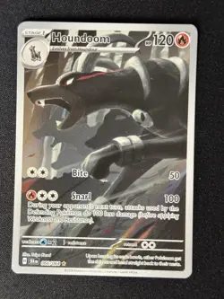 Houndoom 066/064 Sv: Shrouded Fable Holo Pokemon TCG Card NM - Image 1