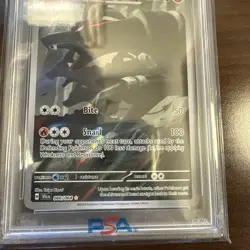 POKEMON PSA 9 2024 SV Shrouded Fable Houndoom 066/064 IR TCG Mint Illustration - Image 4