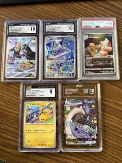 Pokemon PSA, TAG, CGC slabs 10 s, 9 s, Slabs Pikachu Lapras and more Graded Card - Image 1