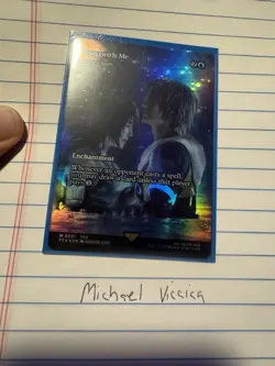 Magic: The Gathering Stay with Me Enchantment FFX Full Art Foil Card - Image 1