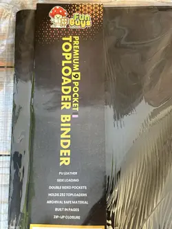 Fun Guys Premium 9-Pocket Toploader Binder Zip-Up Holds 252 Cards TCG Pokemon - Image 5