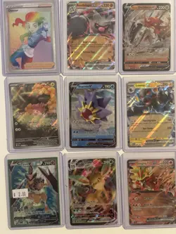 Pokemon TCG 30 Card Lot, Holo Foil, V, GX, EX, VMAX, Boltund, Lugia, Zeraora - Image 5
