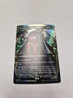Zoraline, Cosmos Caller (Borderless) (Raised Foil) Bloomburrow Foil - Image 4