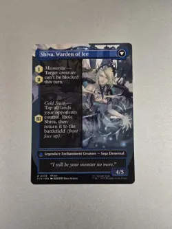 Final Fantasy MTG - Jill, Shiva's Dominant Borderless Rare Non-Foil (Near Mint) - Image 2