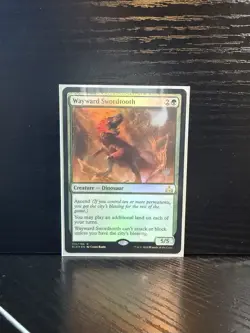 Wayward Swordtooth Rivals of Ixalan Foil Edition - Image 1