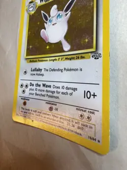 Pokemon TCG Wigglytuff Holo Rare Card 16/64 Jungle - Image 5