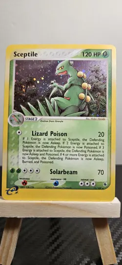 Pokemon TCG Sceptile #11/109 Ruby and Sapphire Set Holo - Image 2