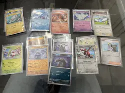 pokemon scarlet and violet - Obsidian Flames - Reverse/Holo lot - 17 cards - Image 1