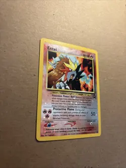 Pokemon TCG Entei Wizards Black Star Promos 34 Holo Promo Promo - Image 3