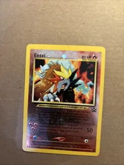 Pokemon TCG Entei Wizards Black Star Promos 34 Holo Promo Promo - Image 5