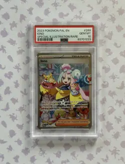 Pokemon TCG Iono Scarlet & Violet - Paldea Evolved 269/193 Holo SAR - PSA 10 - Image 1