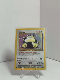 HP Pokemon TCG Snorlax Holo Rare Card 11/64 Jungle Unlimited - Image 1