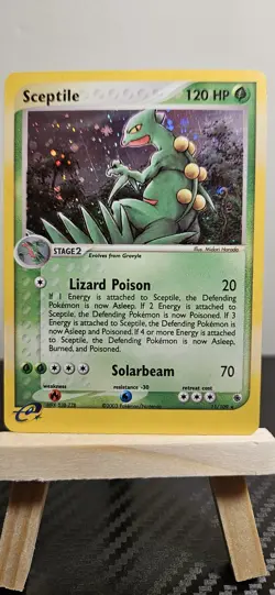 Pokemon TCG Sceptile #11/109 Ruby And Sapphire Set Holo - Image 2