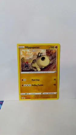 2 Corner Square Cut - Hippopotas 79/189 - Error Misprint - Pokemon TCG - Image 3