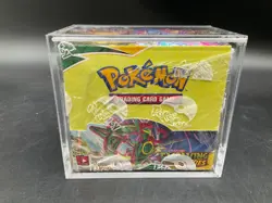 Pokemon Evolving Skies Booster Box (Tear) in Acrylic Case - Image 1