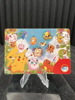 Pokemon Vintage Pocket Monsters Vending HOLO Prism Sticker Bandai 1999 Nintendo - Image 2