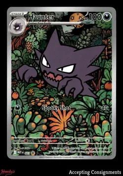 2025 Pokemon Mega Evolution Black Star Promos #027 Haunter Illustration - Image 1