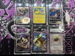 Pokemon TCG TAG Gem Mint 10 Graded Slab Lot - Pikachu Kangaskhan Poltchageist - Image 1