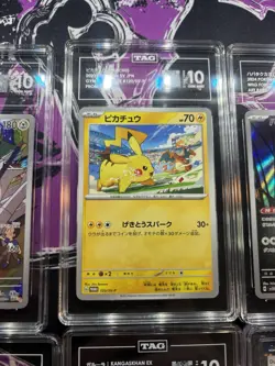 Pokemon TCG TAG Gem Mint 10 Graded Slab Lot - Pikachu Kangaskhan Poltchageist - Image 3
