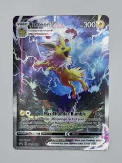 Jolteon VMAX SWSH184 - Sword & Shield Black Star Promo Alternate Art Pokemon -NM - Image 1