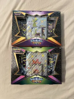 Pokemon TCG Shining Fates Lot Of 2: Shiny Boltund And Shiny Eldegoss Collection - Image 1