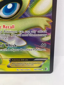 Celebi EX Ultra Rare Pokemon TCG Boundaries Crossed 141/149 NM- - Image 4