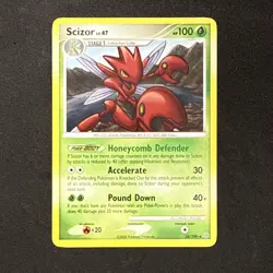 Scizor 25/100 Stormfront Pokemon Regular LP/MP - Image 3
