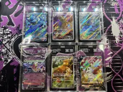 Pokemon TCG TAG Gem Mint 10 Graded Slab Lot - Tyranitar Blastoise Pawmot Shaymin - Image 1
