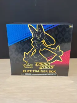 POKEMON CROWN ZENITH FACTORY SEALED ELITE TRAINER BOX ETB - Image 1