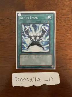 Yugioh Gemini Spark TU06-EN018 Common LP - Image 1