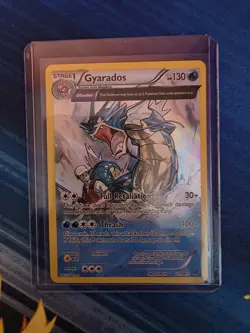 Pokemon TCG XY Ancient Origins Gyarados Holo Rare Card 21/98 - Image 1
