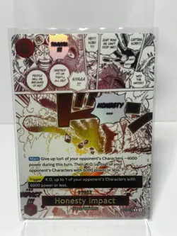 One Piece TCG Koby OP11-018 Alt Art A Fist Of Divine Speed English Near Mint - Image 1