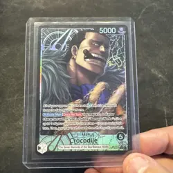 One Piece OP14-079 Crocodile Alt Art Leader - The Azure Sea’s Seven English NM - Image 1