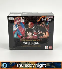 ONE PIECE OP-09 ONE PIECE EMPERORS IN THE NEW WORLD FACTORY SEALED BOOSTER BOX - Image 1