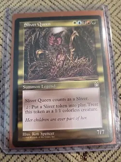 Silver Queen Stronghold 1998 Near Mint Mtg Magic The Gathering Illus Ron Spencer - Image 1