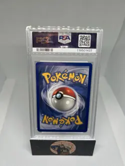 1999 Pokemon Base Set 1st Edition Machamp Holo #8 PSA 8 NM-MT - Image 2