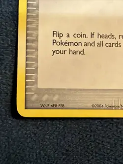 Pokemon Card - Super Scoop Up - Reverse Holo (99/112) ex FireRed LeafGreen - Image 5