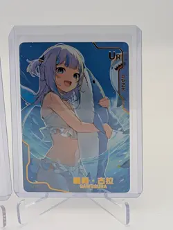 Gawr Gura, Hololive Bikini Waifu Cards Goddess Story Doujin Anime girl CCG - Image 4