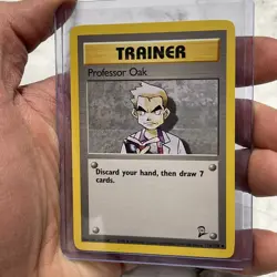 Professor Oak - 116/130 Base Set 2 Regular 2000 Pokemon TCG NM/MT Pokemon Card - Image 2