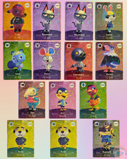 Authentic Animal Crossing Amiibo Cards - Lot of 14 Cards - Series 5 - Near Mint - Image 1