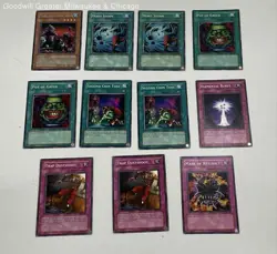 Yu-Gi-Oh Trading Cards Lot of 11 Popular Commons + Rares - Image 2