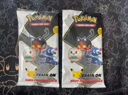 Lot 2x Pokemon First Partner Pack (Alola) + 2 Booster Packs Cards Sealed - Image 1