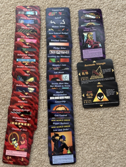 Illuminati New World Order (34 Cards Lot) Steven Jackson Games - Image 1