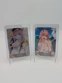Zero Two, Darling in the Franxx Waifu Cards Goddess Story Doujin Anime girl CCG - Image 1