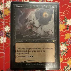 Magic: The Gathering Damn (Retro Frame) Modern Horizons 2 Foil Etched Rare - Image 1