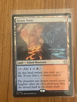 Steam Vents - Lorwyn Eclipsed - MtG- NM - Image 1