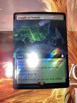 Temple of Malady (Extended Art) (Surge Foil) Universes Beyond: Fallout Foil - Image 1