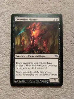 Corrosive Mentor - MTG, Eventide (EX/LP) 61/301 X1 English - Image 1