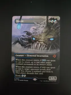 Deceit (Borderless) Lorwyn Eclipsed Regular - Image 1